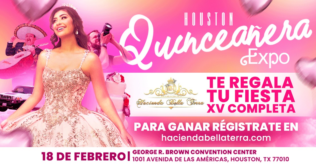 2024 Houston Quinceanera Expo February 18th, 2024 at the R